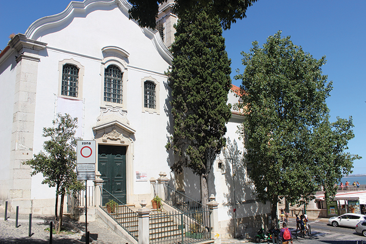 Fotografia da Igreja de S. Tiago e S. Martinho